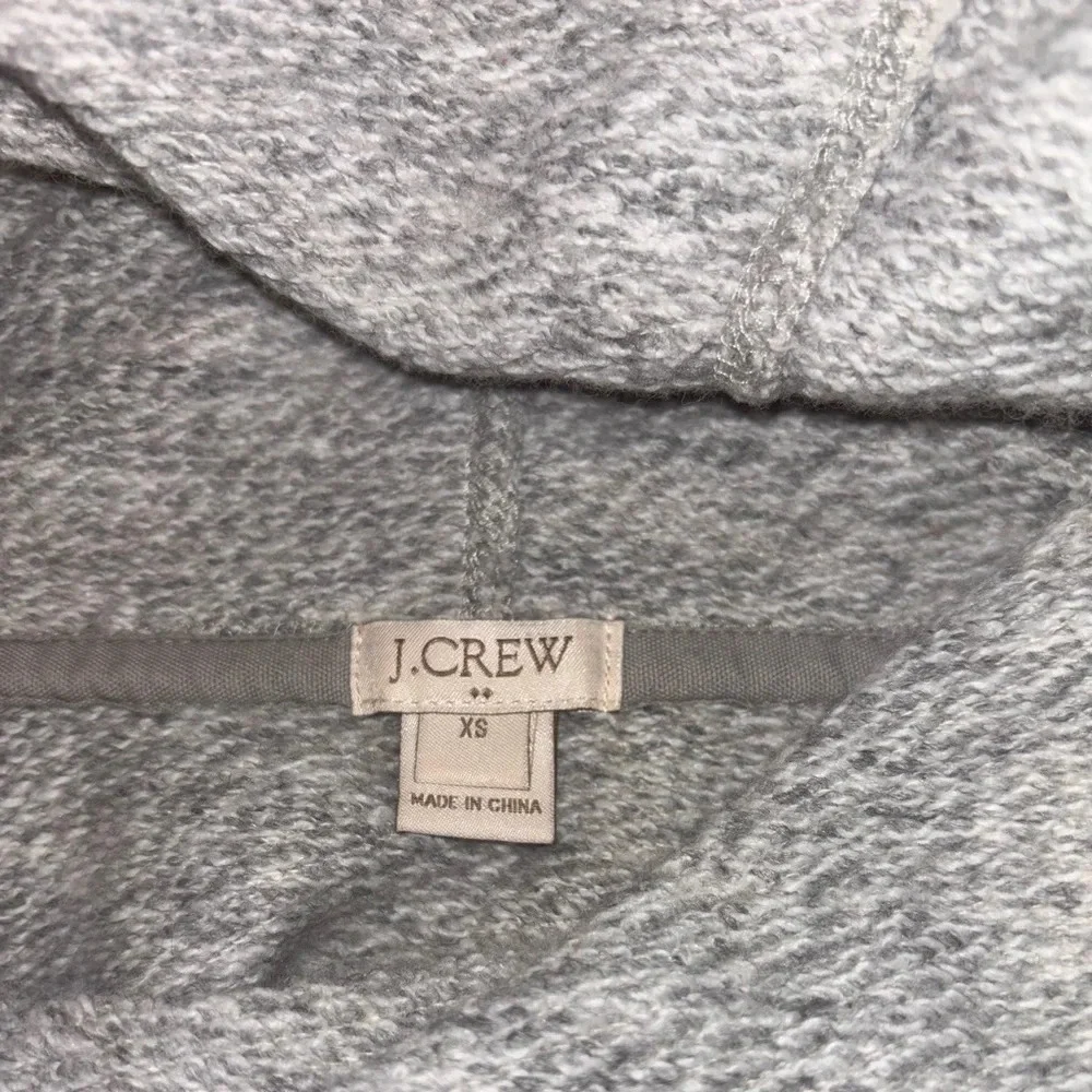 J. Crew Cowl Neck Gray Sweatshirt